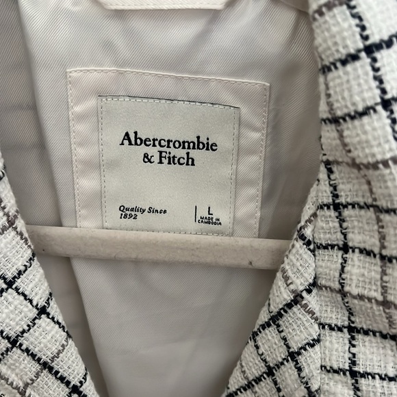 Abercrombie & Fitch - cropped tweed jacket - Picture 4 of 6